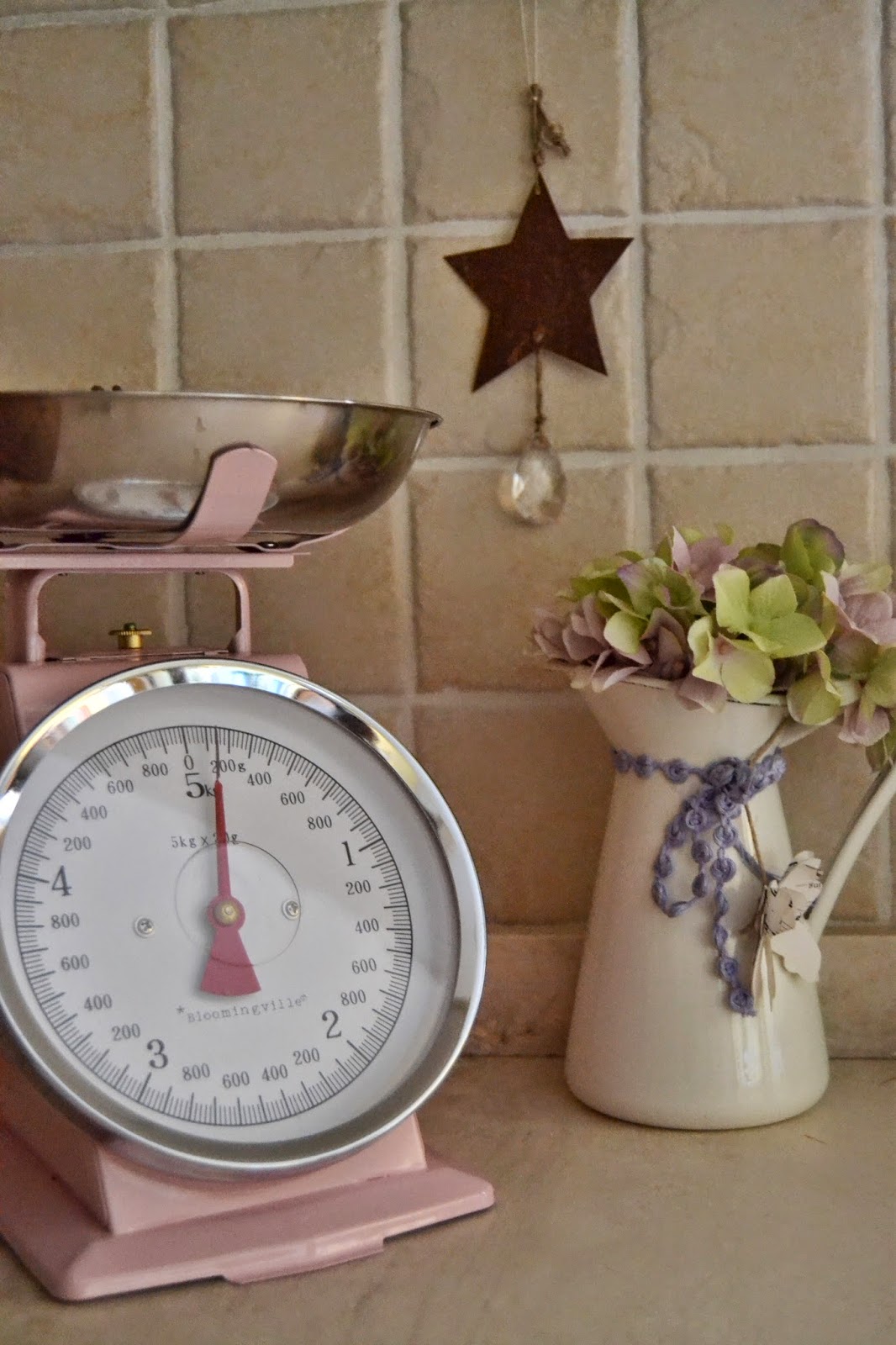 bilancia da cucina shabby chic