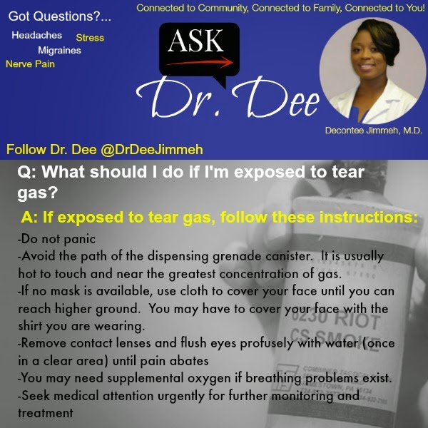 Dr. Dee The Neurologic Effects of Tear Gas Exposure