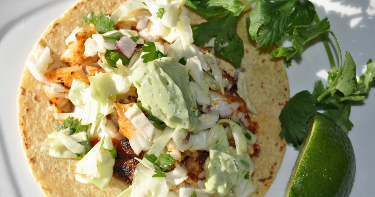 Fit Momma Foodie Spicy Blackened Tilapia Tacos with AvocadoCilantro
