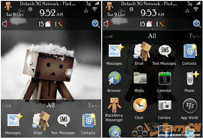 Tema Blackberry Danbo Cardboard Box Robot Theme for OS 6.0 Tema Blackberry Danbo Cardboard Box Robot Theme for OS 6.0