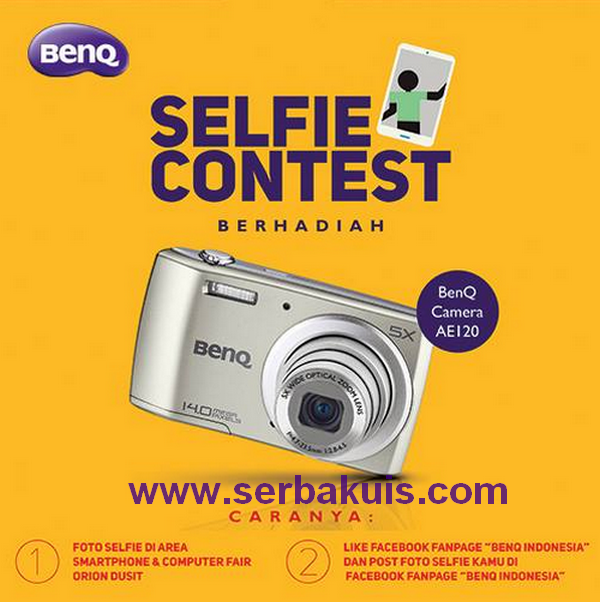 Kontes Selfie Berhadiah Kamera Digital BenQ AE120 