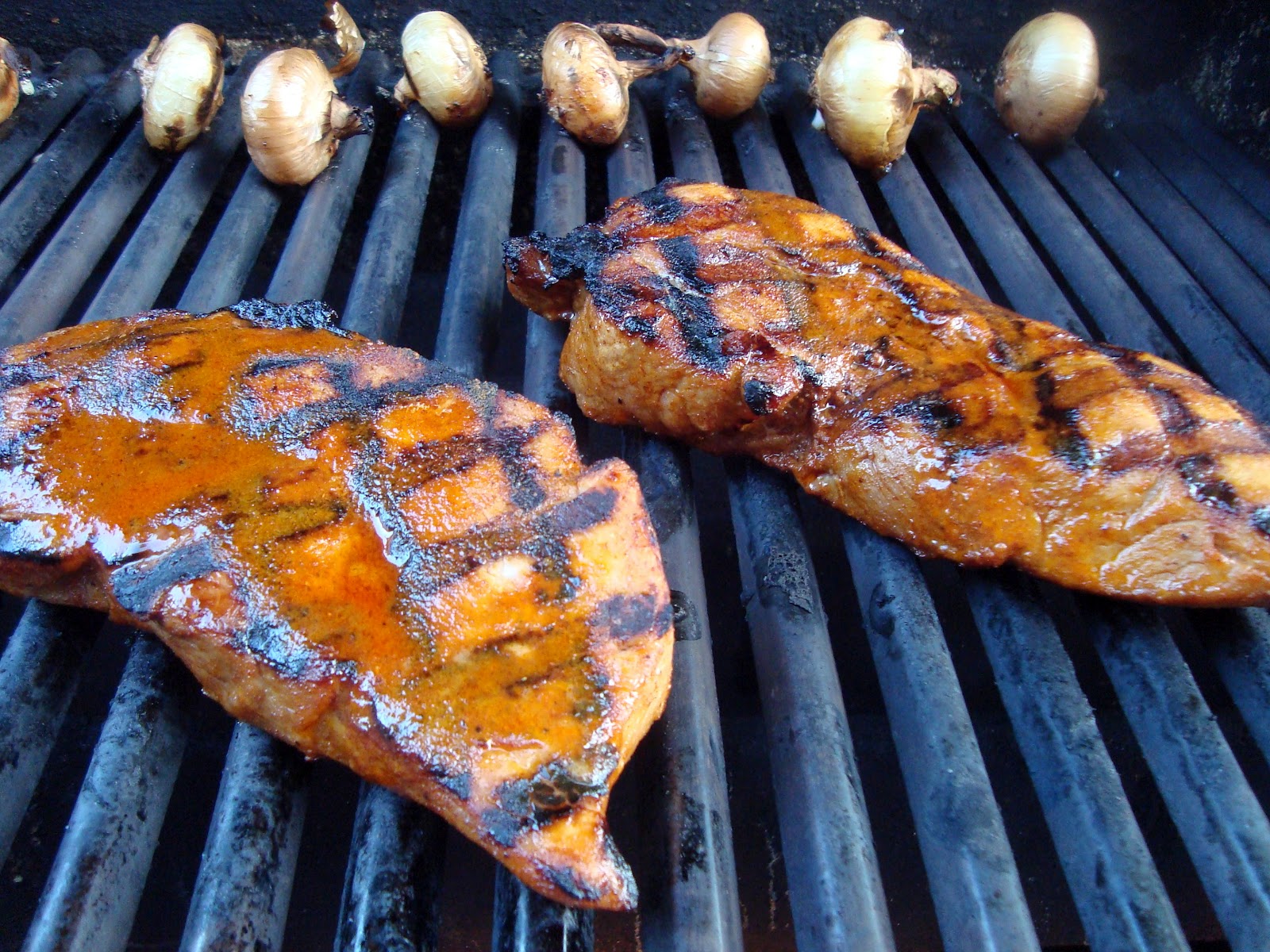 A Couple in the Kitchen Bourbon Smoked Paprika Pork Chops