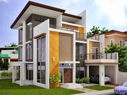 Gambar Rumah Modern 04 contoh rumah modern minimalis - gambar 04