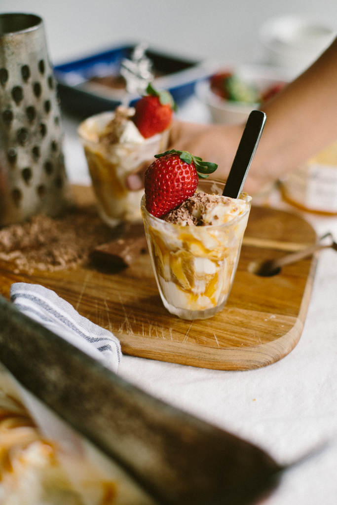 Inside The Treasure Chest CARAMEL ICECREAM