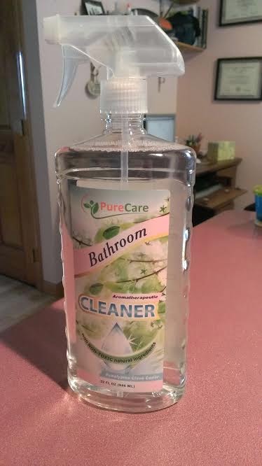 PureCare Natural Non-Toxic Bathroom Cleaner Review - Mama's Geeky