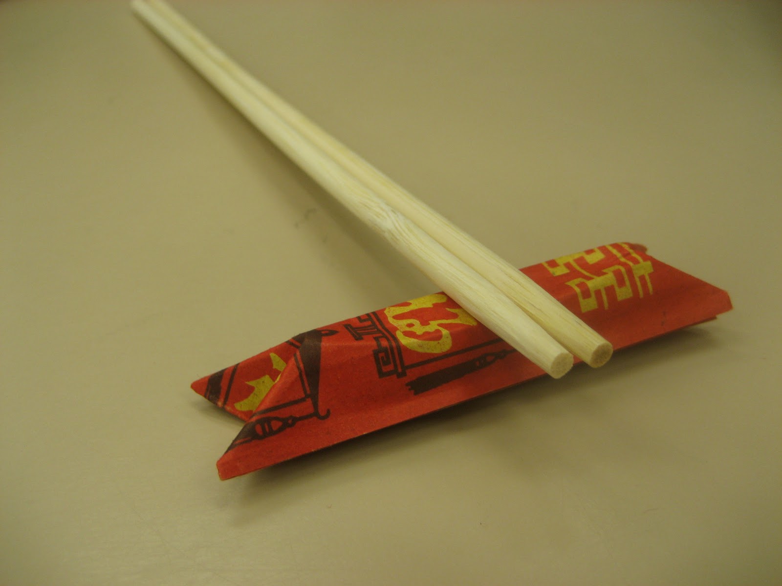 Chuck Does Art DIY Paper Chopstick Stand