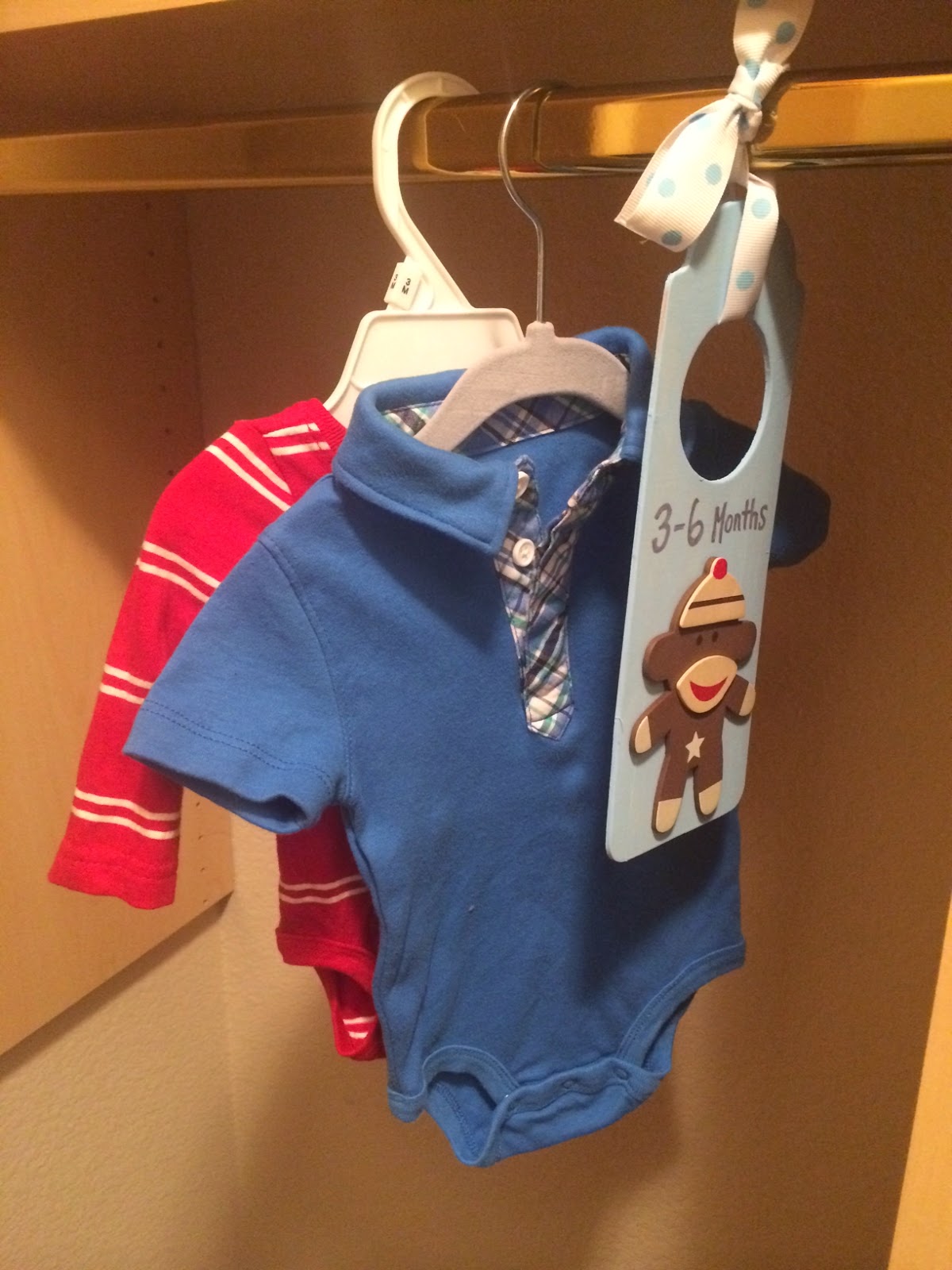 Baby Nursery. Crafts. Closet Organization. Dividers.