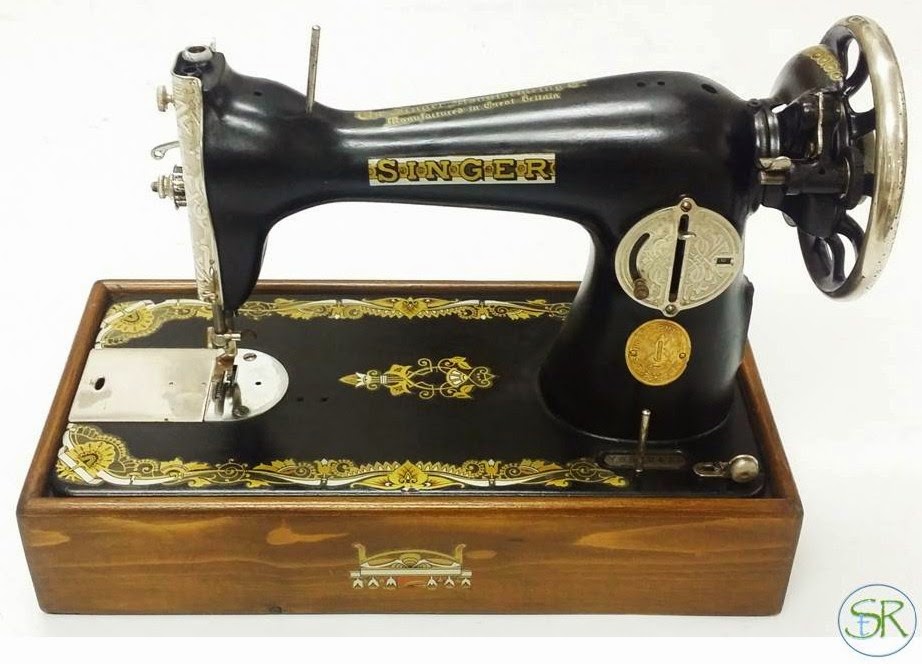 Sandáraca taller de Restauración: Maquina de coser Singer. Primera