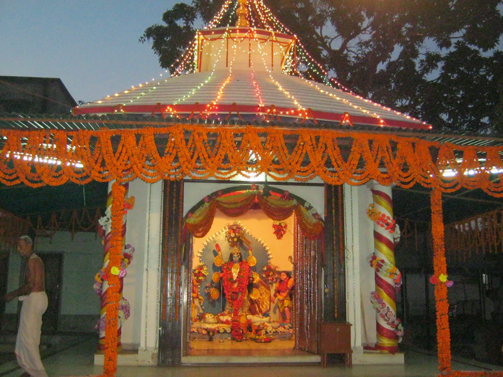 Kushmandi Thana Kali Puja temple