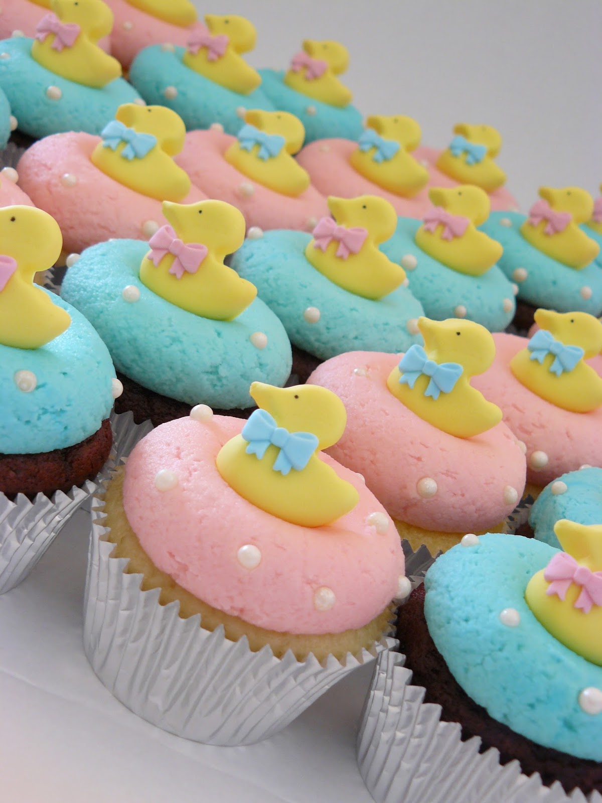 The Cup Cake Taste - Brisbane Cupcakes: Baby Shower Cupcakes - Sweet Duck