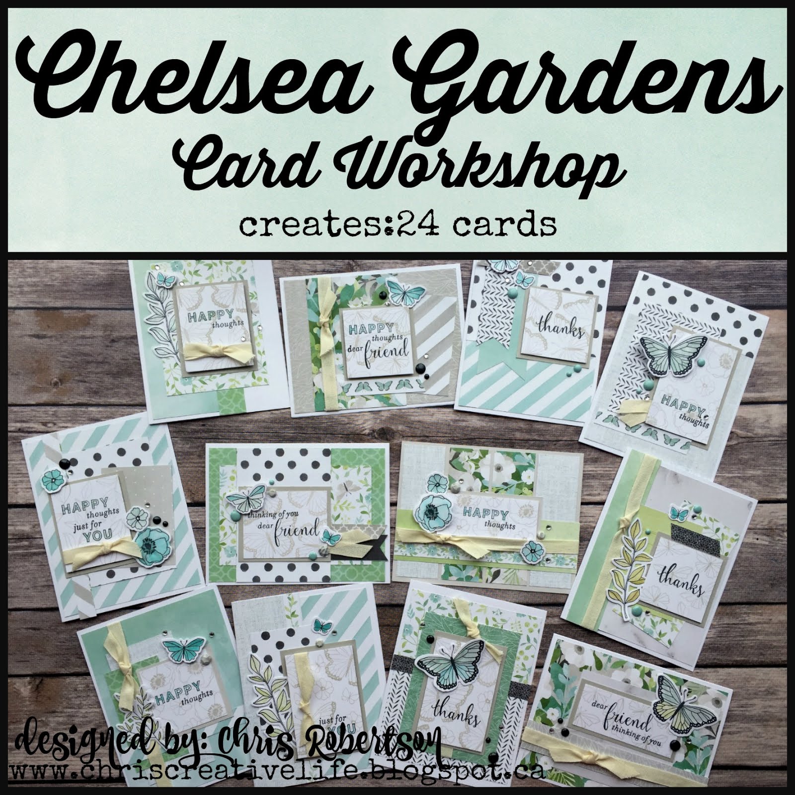 Chelsea Garden Cardmaking Workshop