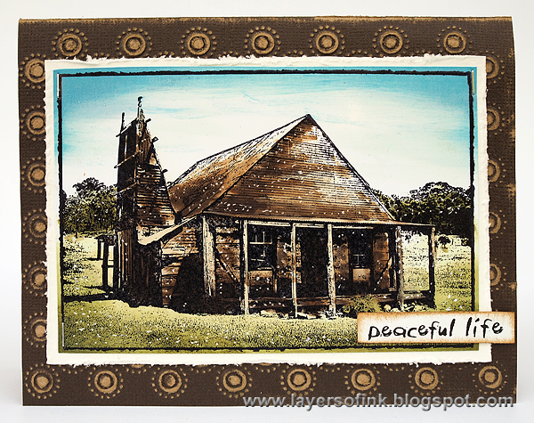 Layers of ink - Homestead Card by Anna-Karin