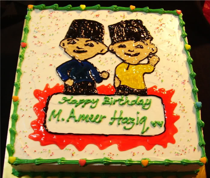 Upin and Ipin Cakes For Birthday