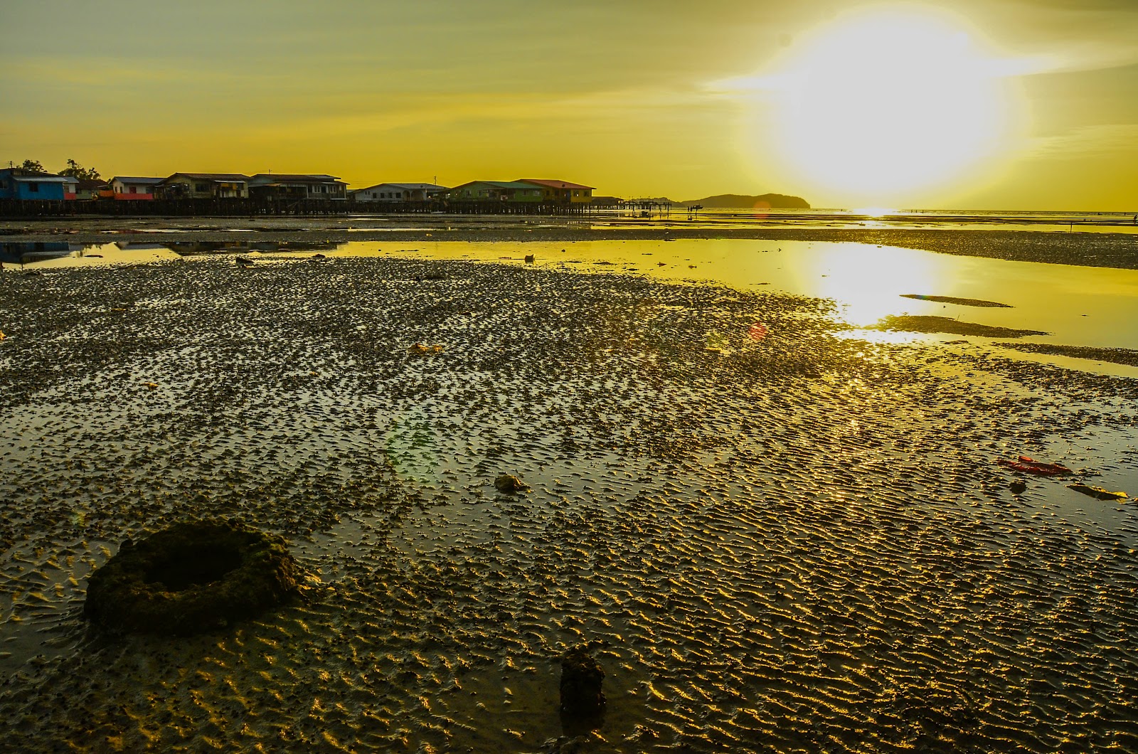 My Photo Affairs: Sunset At Tanjung Aru, Kota Kinabalu