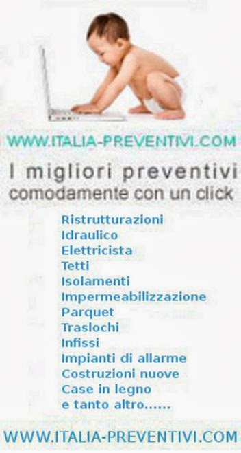 Vai su la nostra pagina principale di ITALIA-PREVENTIVI.COM