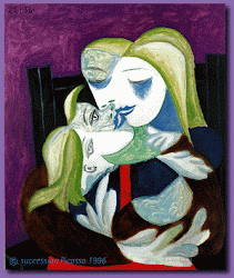 Mother and son por Pablo Picasso