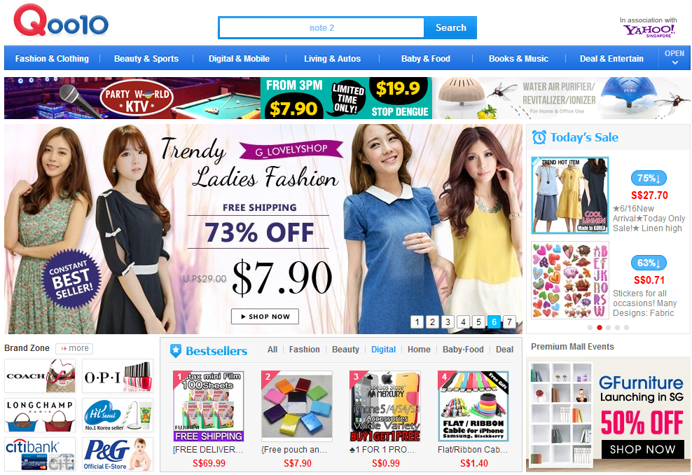 Besides Amazon, what other online shopping sites are popular among