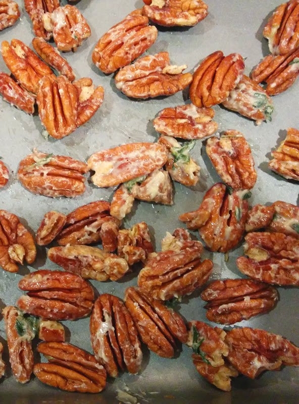 ButterRoasted Pecans with Thyme and Cayenne Easy