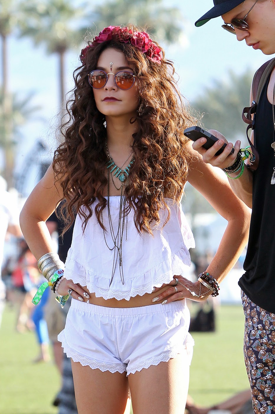 beauty in His name: COACHELLA: Vanessa Hudgens - Her fashion story.