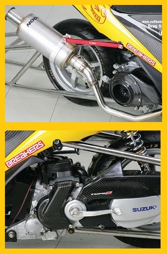 Modifikasi Motor Suzuki Spin Skuter Matik Racing 2.jpg
