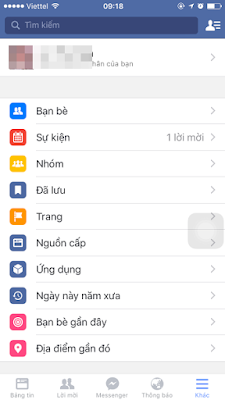Tính năng bạn bè gần đây trên IOS Tính năng bạn bè gần đây trên IOS