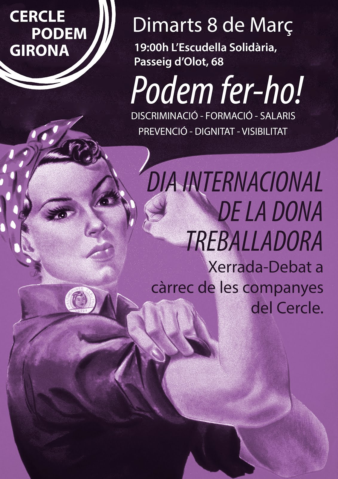 8 de març dia internacional de la dona treballadora