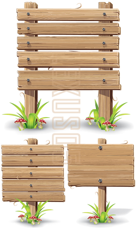 Quality Graphic Resources Blank Wooden Sign Posts Blank Wooden Sign Posts
