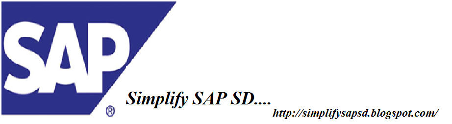 Simplify......SAP_SD