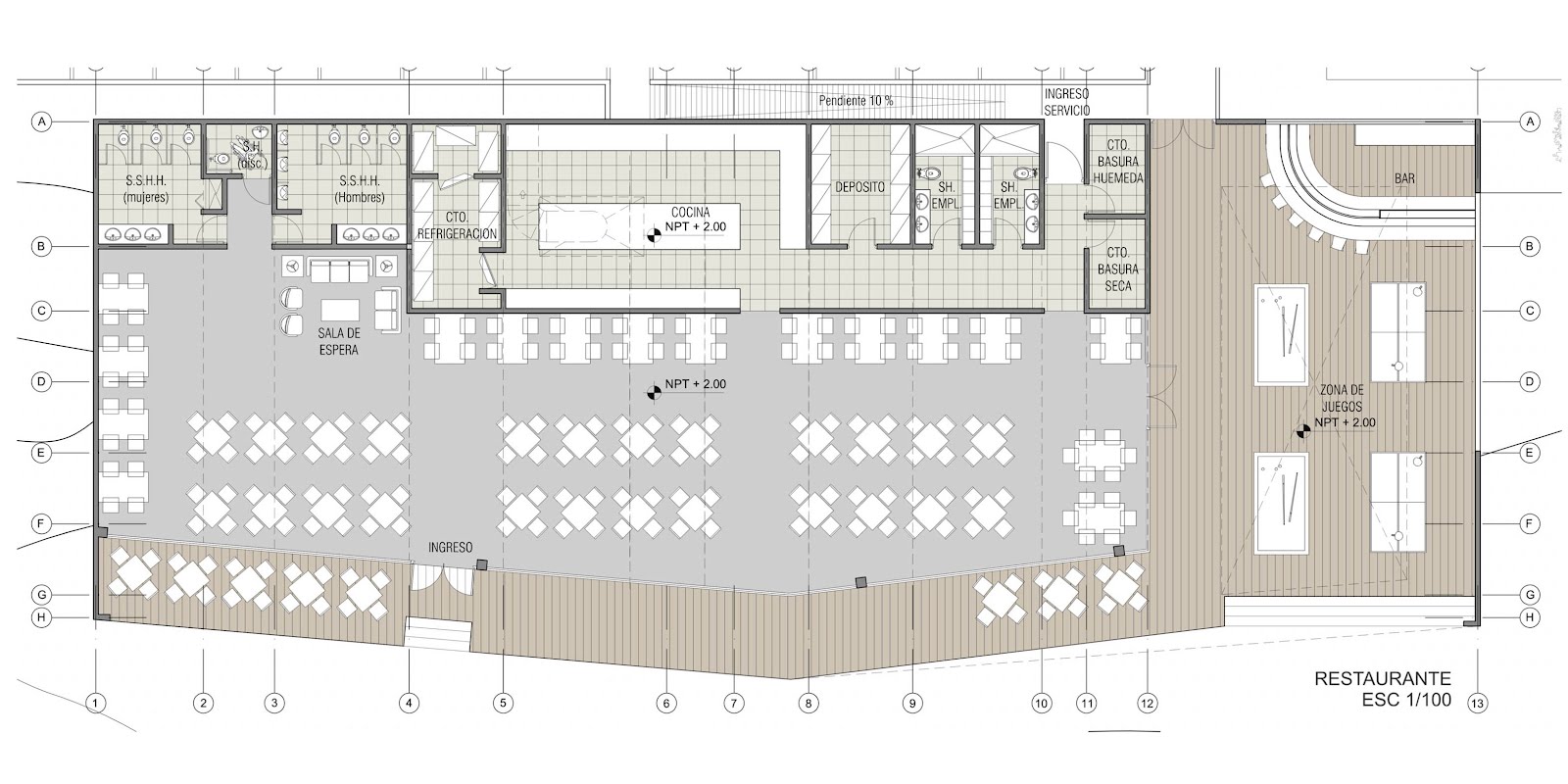 HABITAR: CONCURSO CLUB UNION TACNA - 1º PREMIO