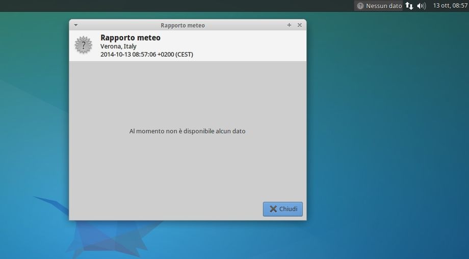 Xubuntu 14.04 plugin meteo che non funziona
