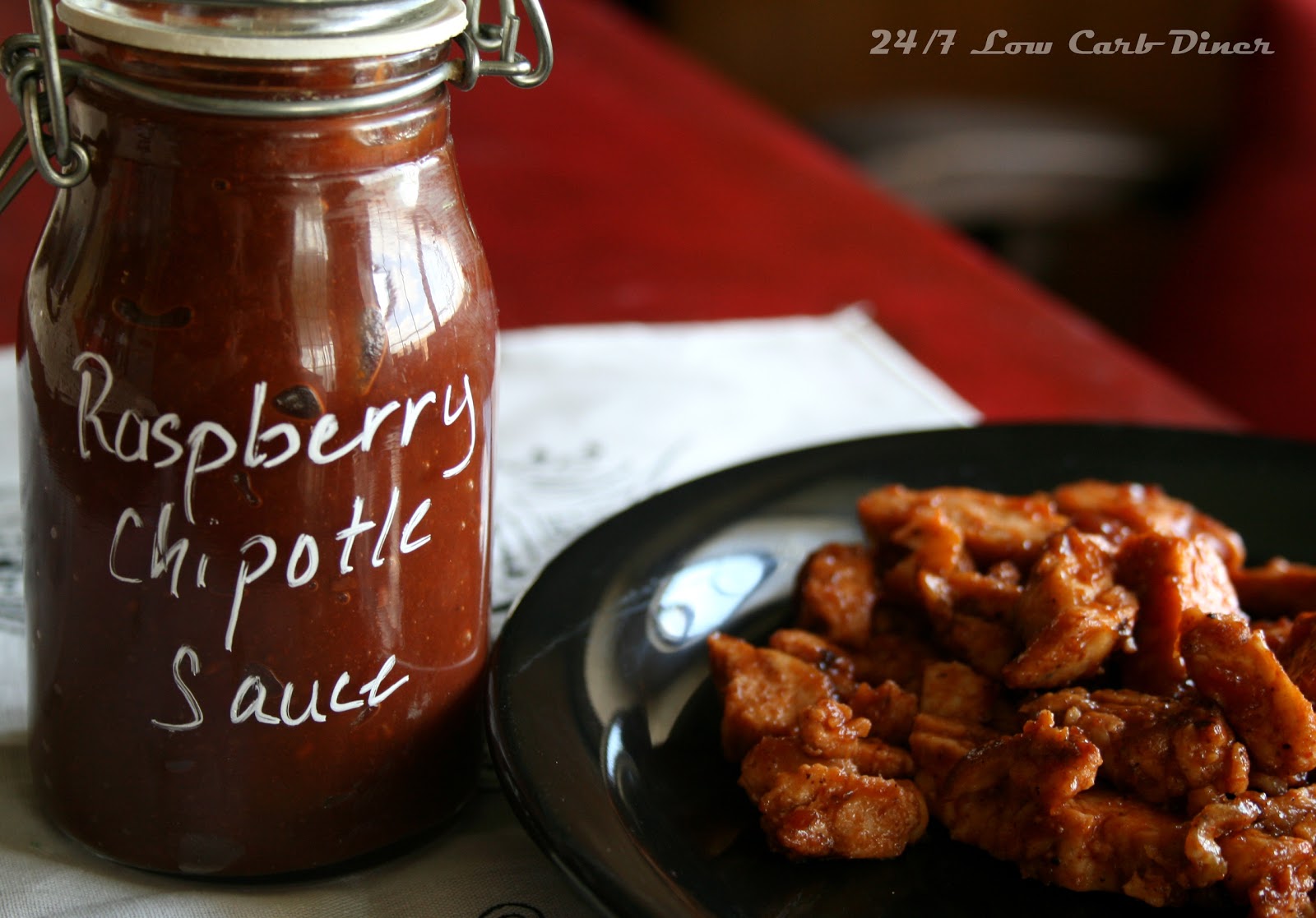 24/7 Low Carb Diner Raspberry Chipotle Sauce