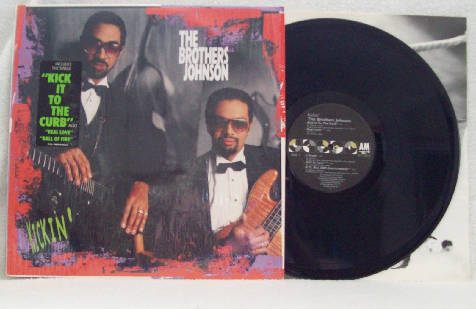 KC Music Shop THE BROTHERS JOHNSON Kickin' vinyl record lp
