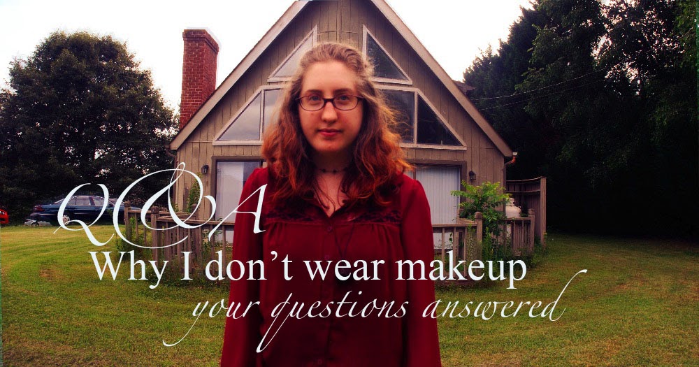 Kitty Adventures FAQ why I don't wear makeup