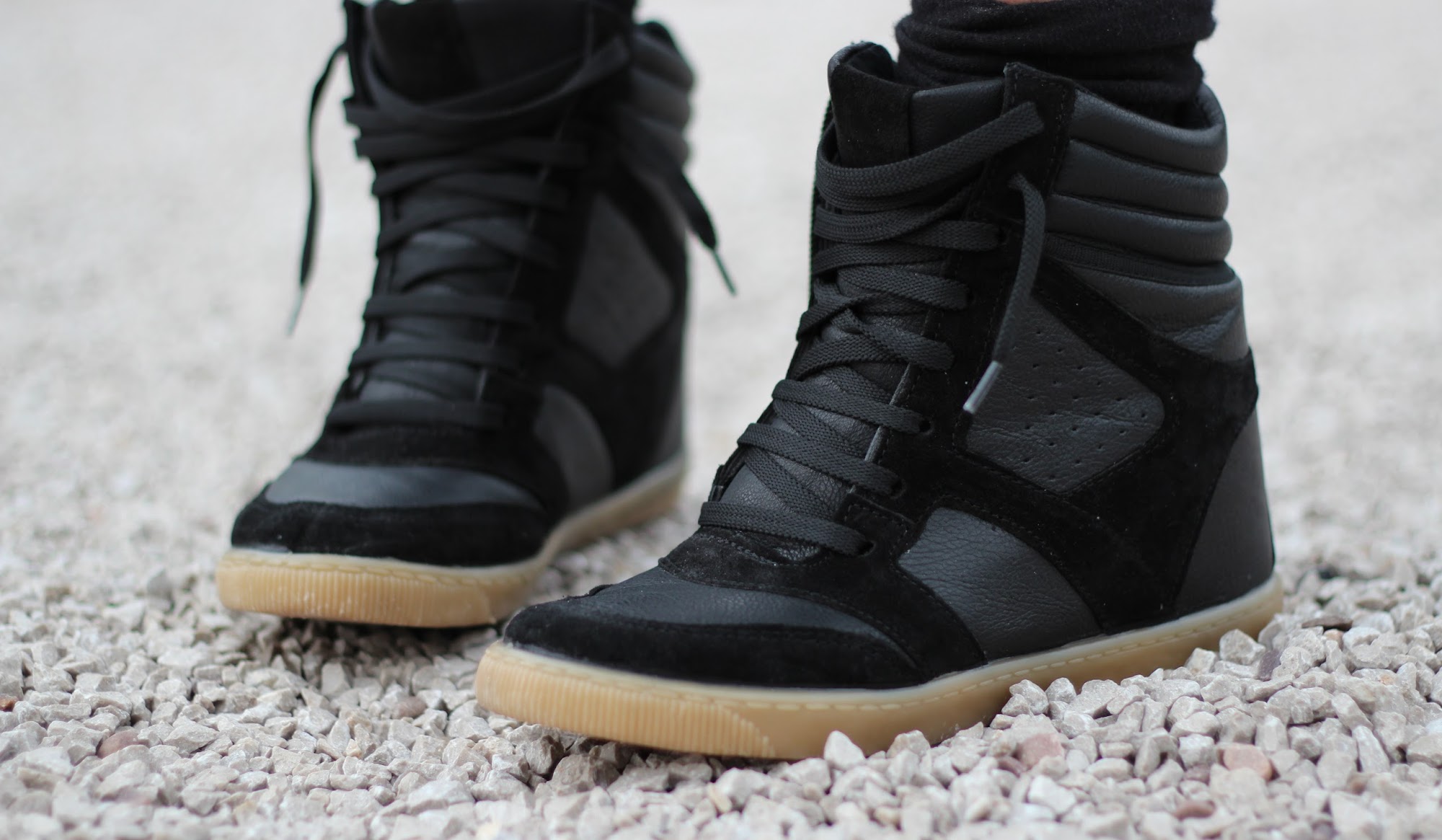 River Island Hidden Wedge High Tops