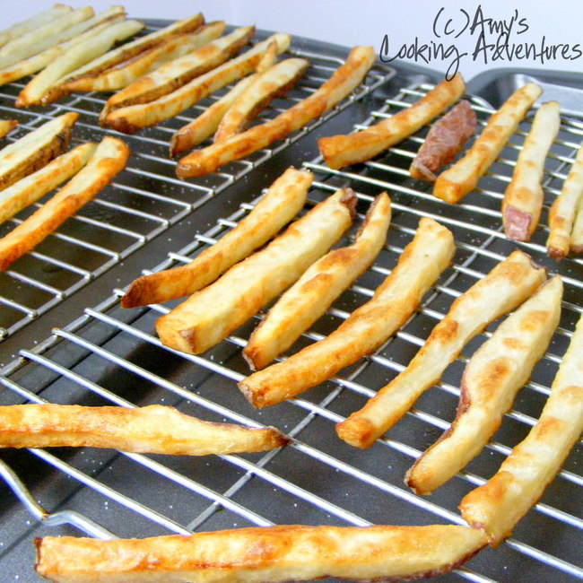 Amy's Cooking Adventures Crispy Oven Baked Fries