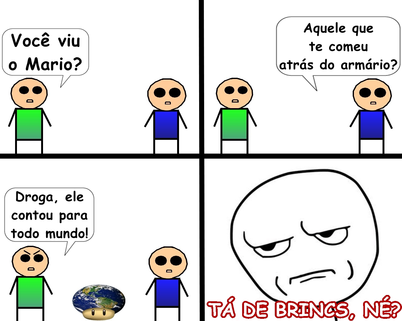 Cogumelo World Piada com o Mário... 6.231.203.290.131