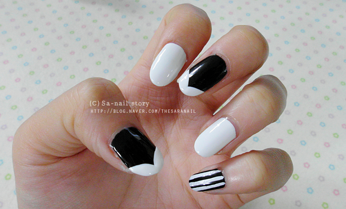 Black and White Party Nail Art Design - wide 8