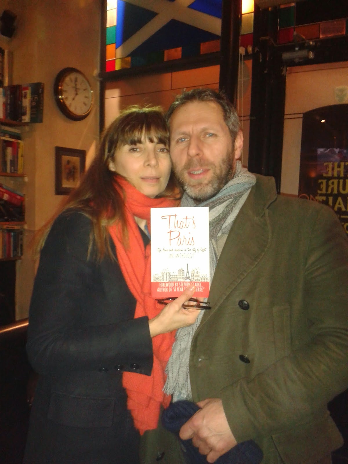 Contributor Frédérique Veysset and her companion Contributor Frédérique Veysset and her companion