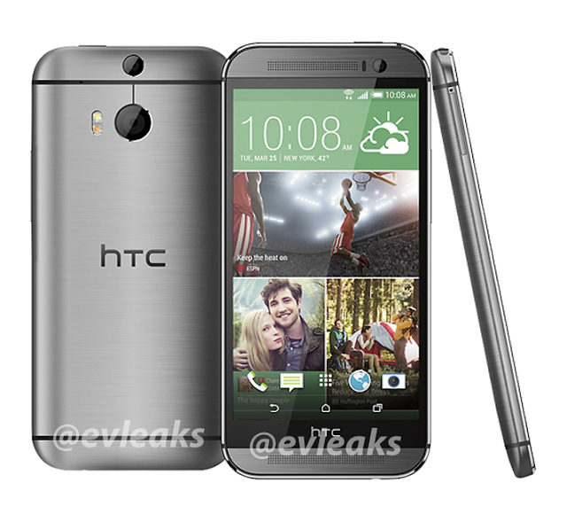 HTC One 2014 in Silver