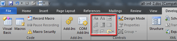 Cara Menambahkan Check Box Pada Dokumen Word Cara Menambahkan Check Box Pada Dokumen Word
