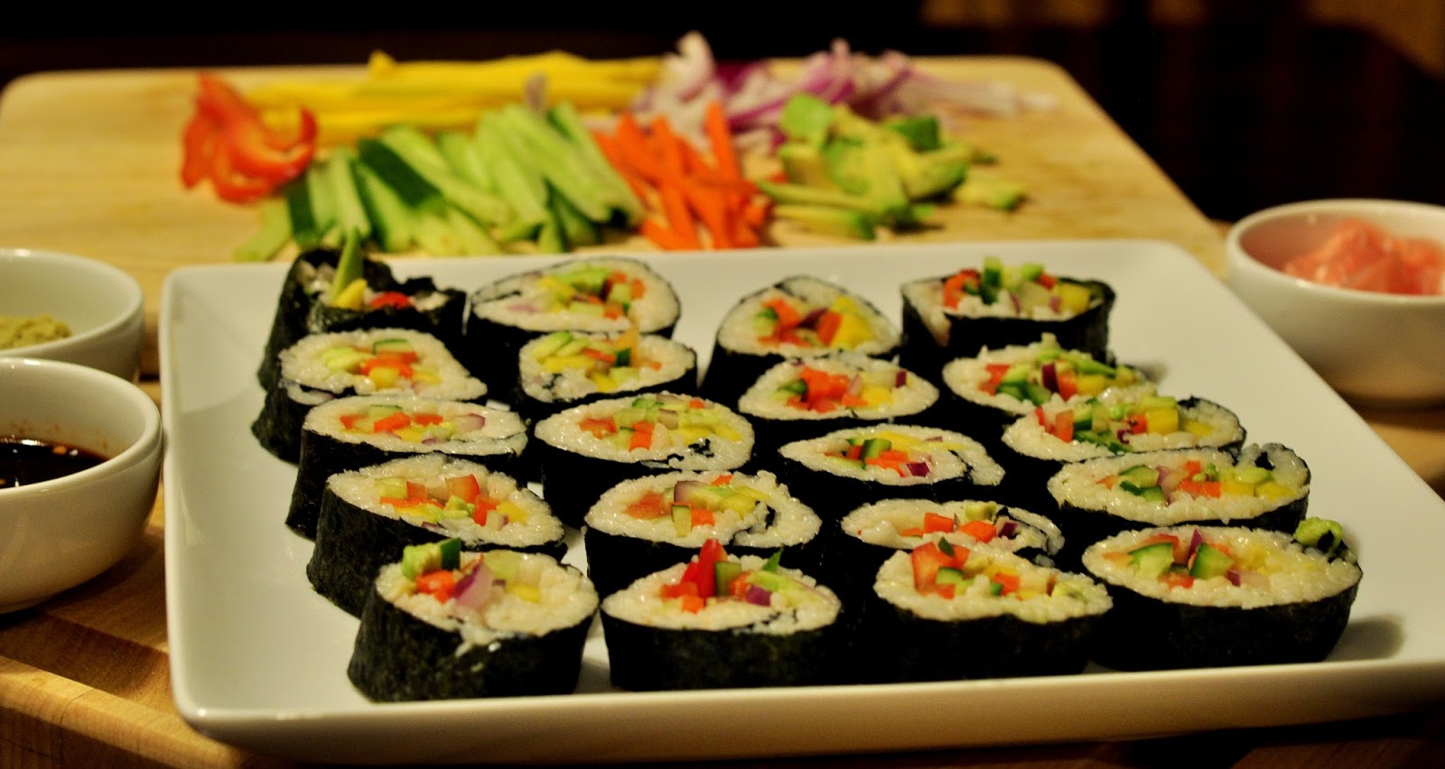 Spice Infused: Veggie Sushi