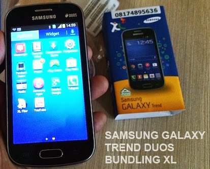 Spesifikasi dan Harga Samsung Galaxy Trend Duos Bundling XL Samsung Galaxy Trend Duos
