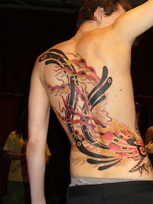 Women Phoenix Tattoo