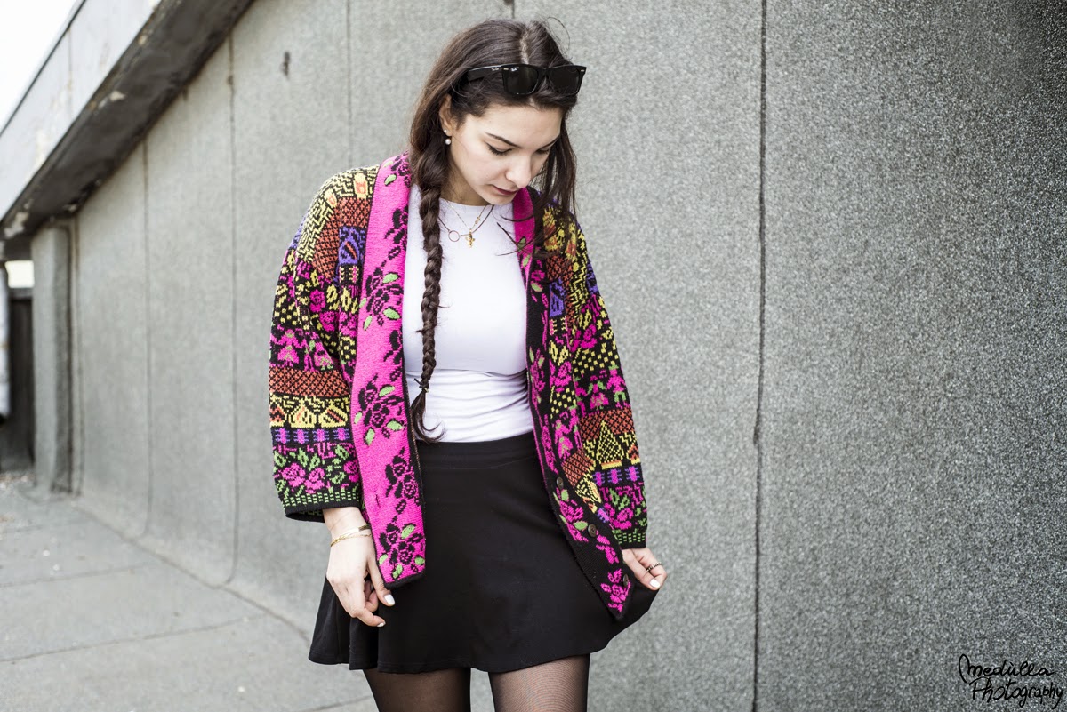 Spring Trends, Spring 2015, Street Style, Peruvian cardigan, Francesca Navarro, the frugal mix