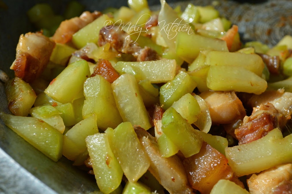 Mely's kitchen Ginisang Sayote