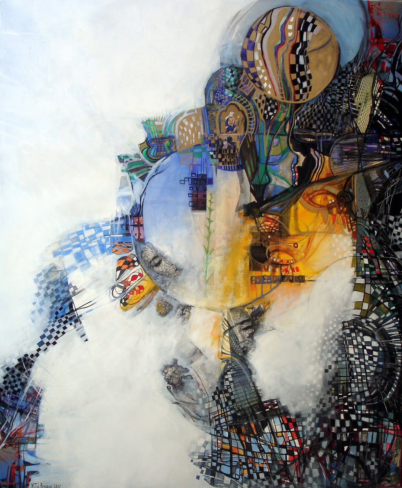 Un avant goût de paradis - 100 x 120 cm - 2015