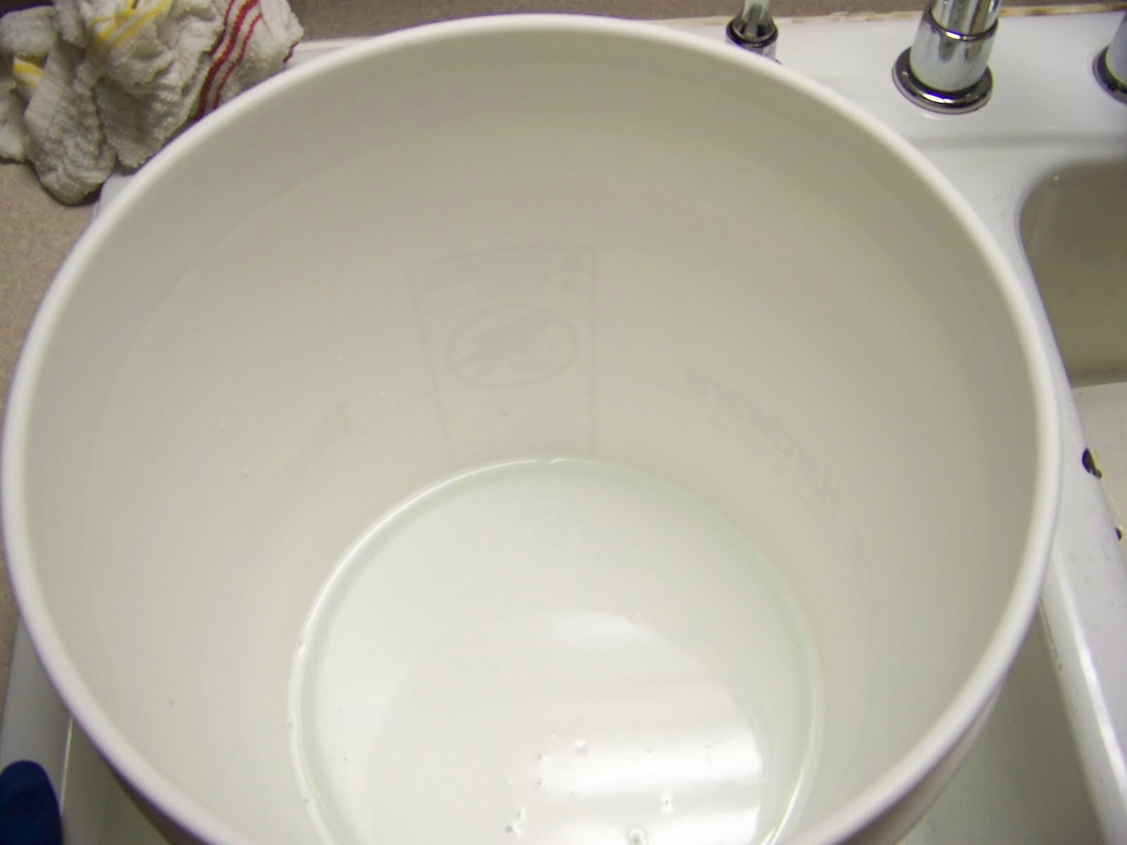 Hickery Holler Farm Homemade Liquid Lard and Lye Laundry Soap.