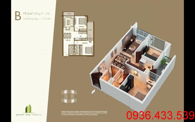 dự án chung cư green bay tower