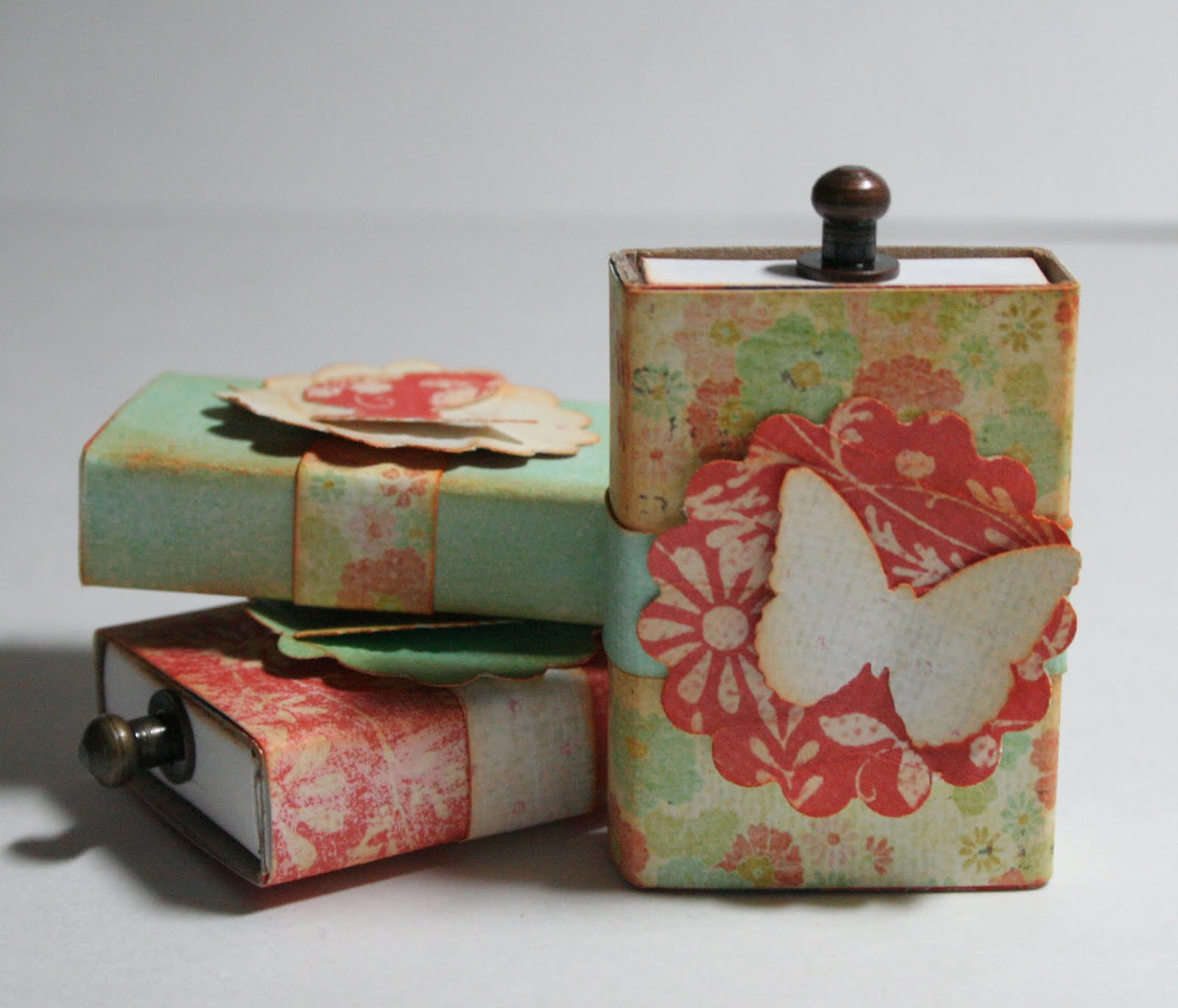 Bursts of Creativity Week of Dollar Store Crafts Matchboxes