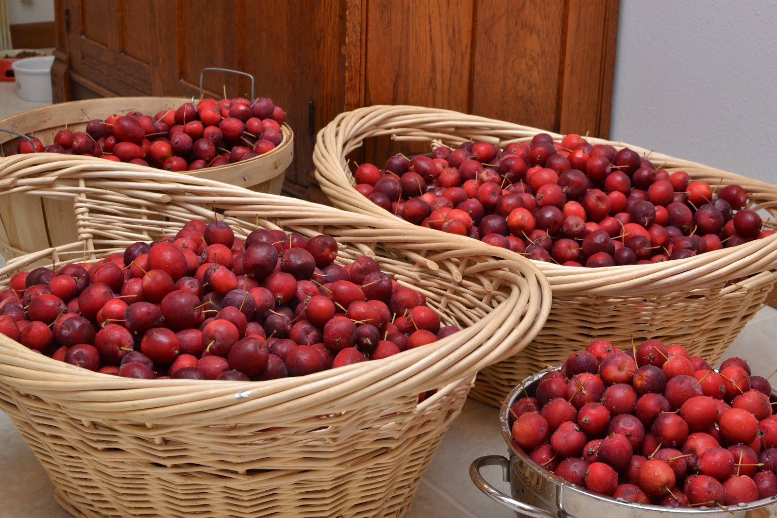 Sense of Home Kitchen Making and Canning Crab Apple Juice